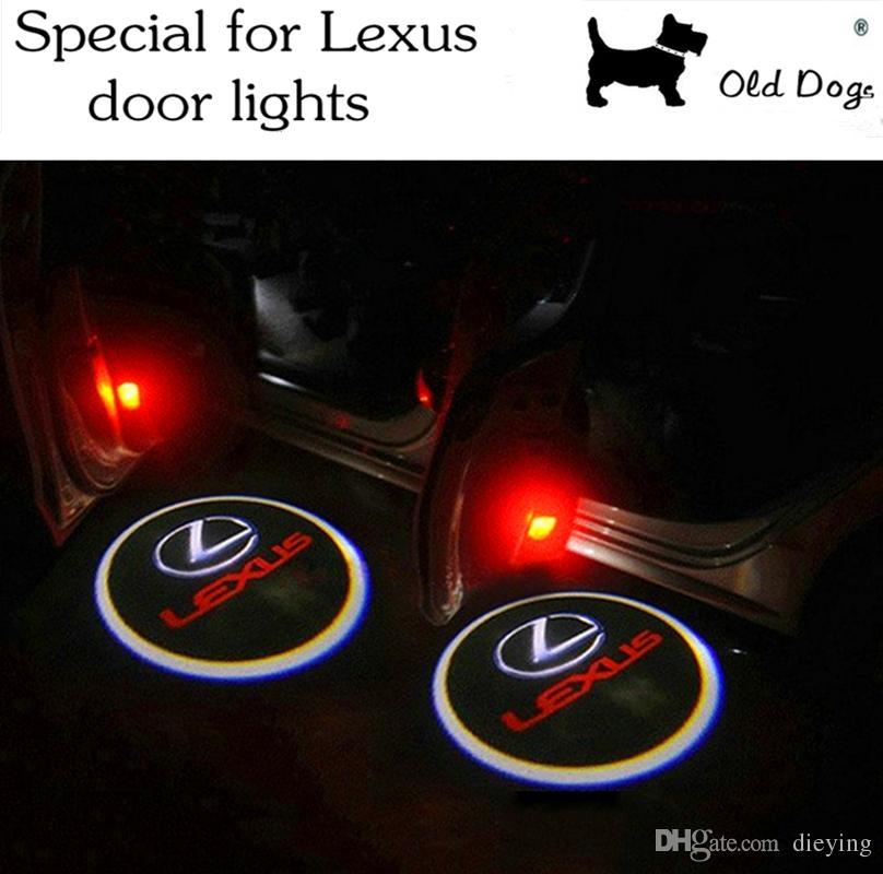 Old Lexus Logo - 2019 Car Light Source LED Door Welcome Lights Ghost Shadow/Logo ...