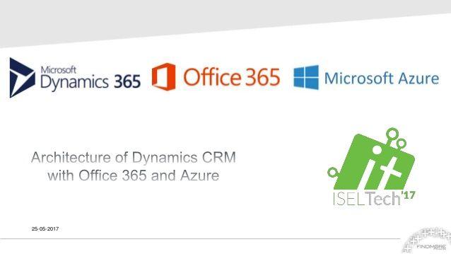 Azure Dynamics CRM Logo - Architecture of Dynamics CRM with Office 365 and Azure
