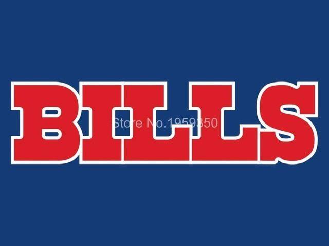 Bills Logo - Buffalo Bills logo car flag 12x18inches double sided 100D Polyester