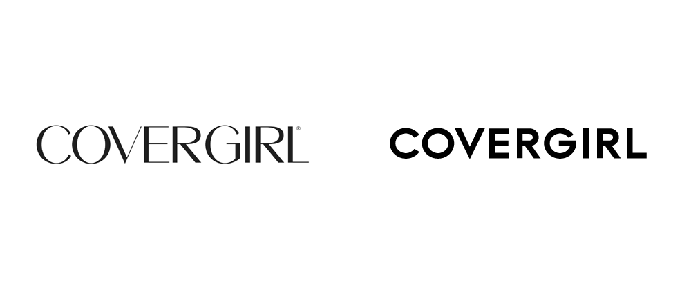 Covergilr Logo - Brand New: New Logo for CoverGirl by Paul Sych