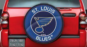 Spare Red F Logo - St. Louis Blues NHL Logo Vinyl For Spare Tire Cover Decal, Wheel ...