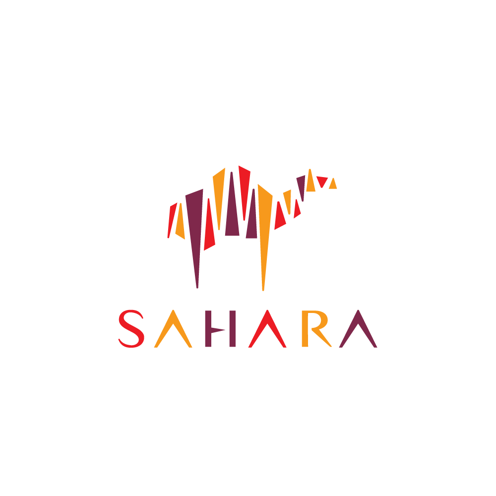 Camel Triangle Logo - Sahara — Triangle Mosaic Camel Logo | Logo Cowboy