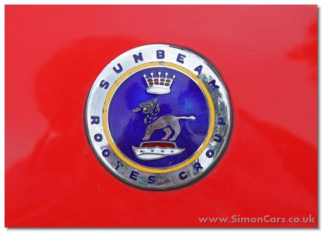 Electric Blue Red Sports Car Logo - Sunbeam car logo. Sunbeam. Cars, Hood ornaments