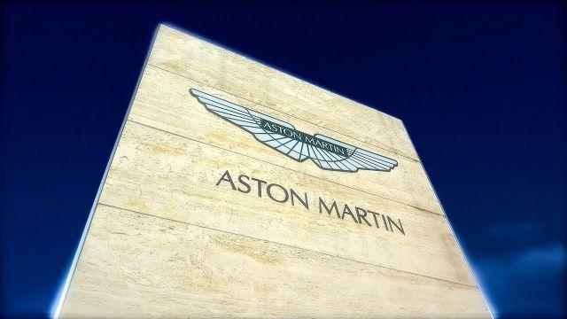 Electric Blue Red Sports Car Logo - Aston Martin unveils 'sports car for the skies' at airshow | Cars ...