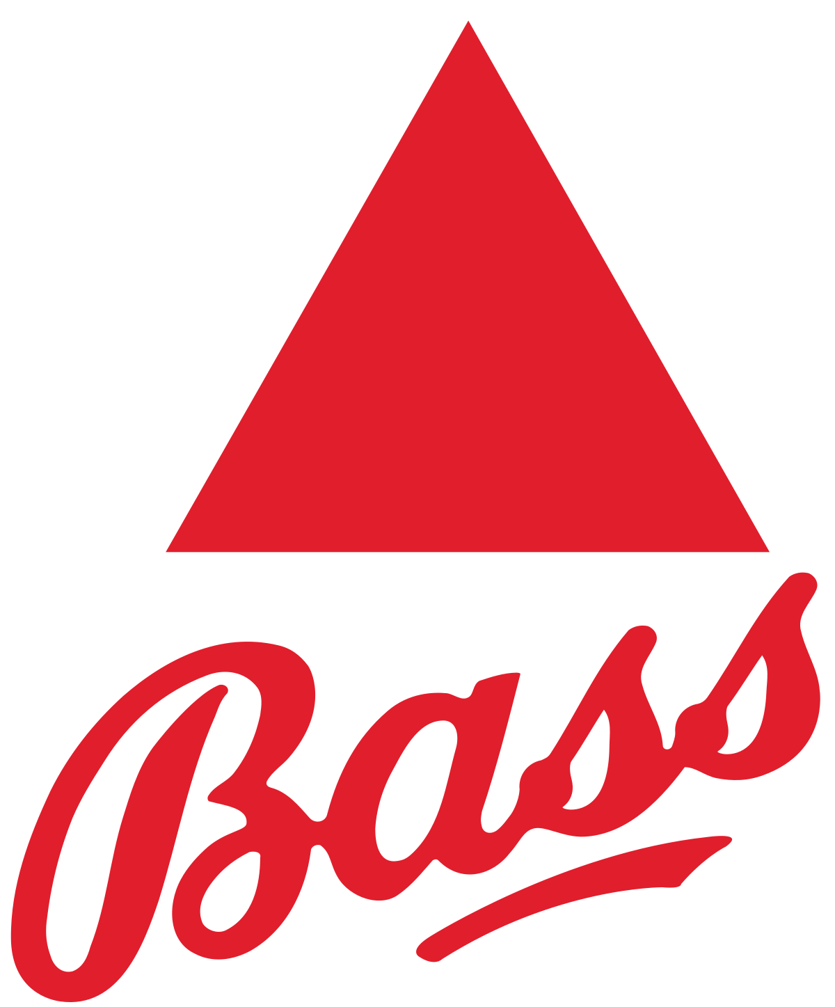 Four Red Triangles Logo - Bass Brewery