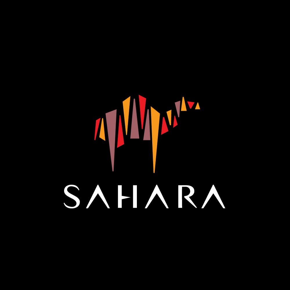 Camel Triangle Logo - Sahara — Triangle Mosaic Camel Logo | Logo Cowboy