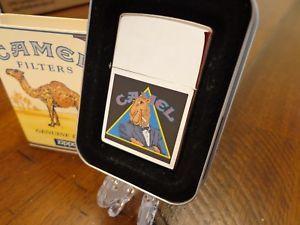 Camel Triangle Logo - CAMEL CIGARETTES JOE CAMEL TRIANGLE ZIPPO LIGHTER MINT IN BOX 1997 ...