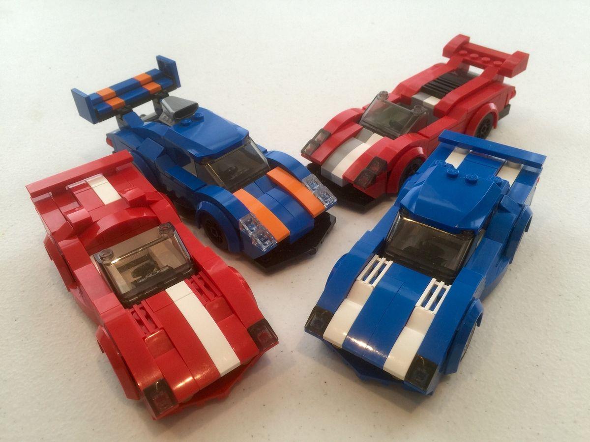 Electric Blue Red Sports Car Logo - LEGO IDEAS Ideas Sports Car Collection