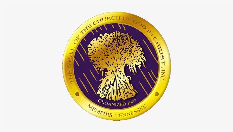 Purple and Gold Church Logo - Seal Cogic1 Purple Gold Of God In Christ Logo PNG Image