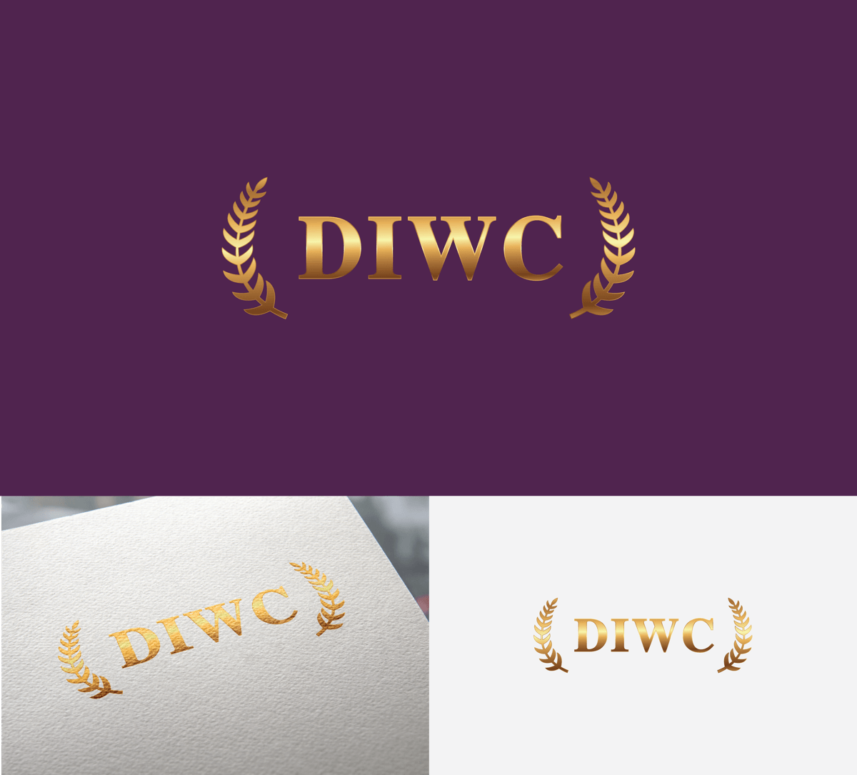 Purple and Gold Church Logo - Elegant, Playful, Church Logo Design for Destiny Impact Worship ...