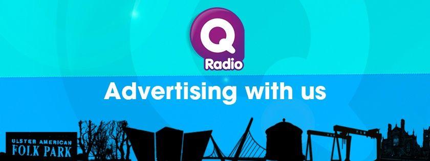 Blue Roof with Q Logo - Advertising on Q Radio