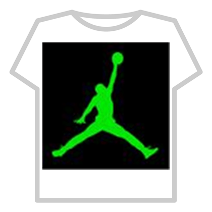 Green Jumpman Logo - lime green jumpman logo - Roblox