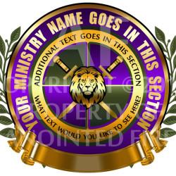 Purple and Gold Church Logo - Seal & Logo Store – Anointed Fire