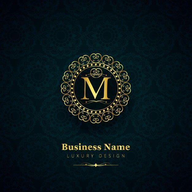 Gold M Logo - Luxury letter m logo Vector | Free Download