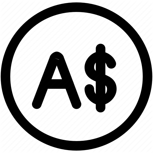 Money Sign Logo - Australia, coin, currency, dollar, money, sign icon