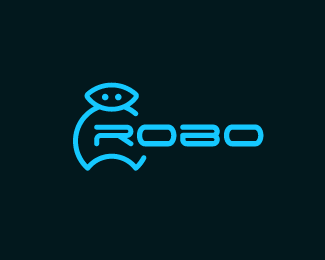 Robo Logo - Robo Designed by MattHall | BrandCrowd