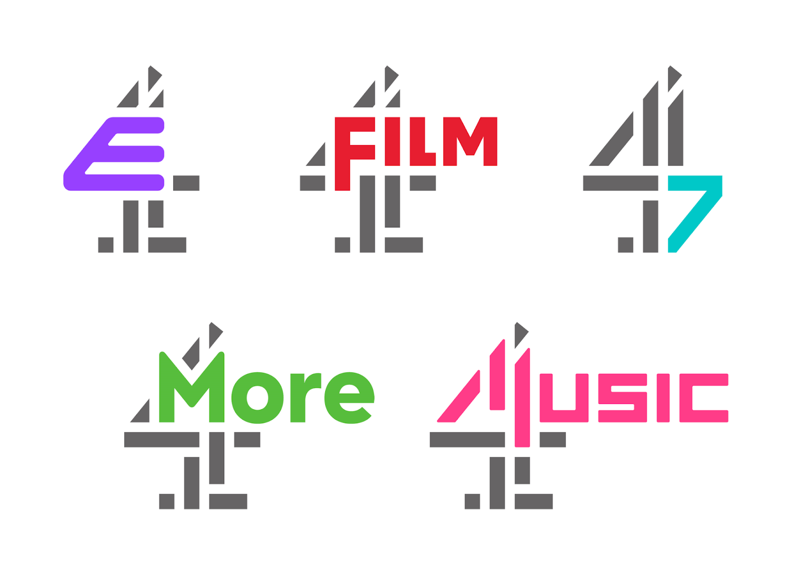 E4 Logo - The Branding Source: Unified logos for Channel 4 thematic channels