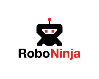 Robo Logo - Robo Ninja Designed by podvoodoo13 | BrandCrowd