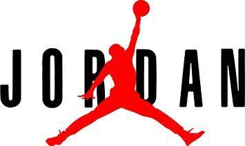 Red Jumpman Logo - Amazon.com: AIR Jordan Flight 23 Jumpman Logo NBA Huge Vinyl Decal ...