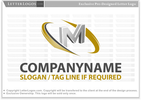 Silver and Gold Logo - Silver and Gold M Logo ( m-logo10 )