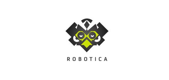 Robo Logo - Logo Design Inspiration: 40 Amazing Robot Logos