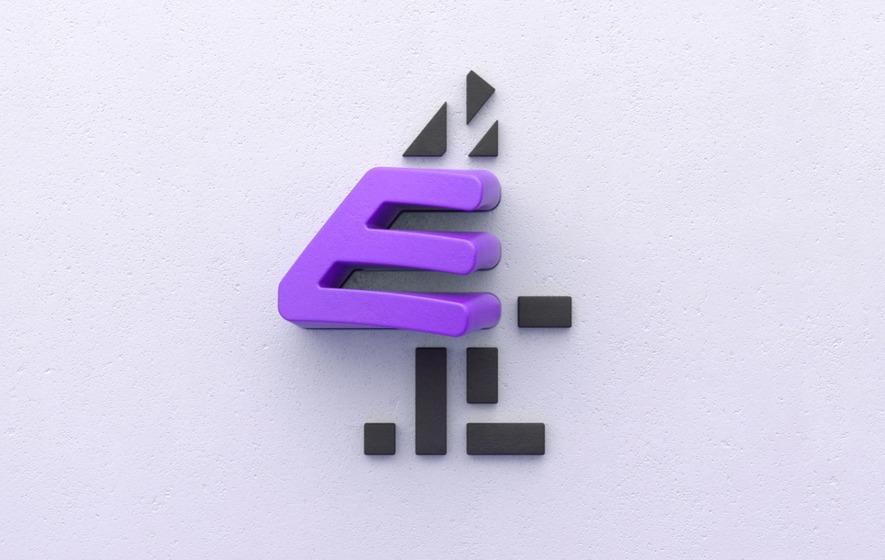 E4 Logo - Channel 4 unveils digital rebrand - The Irish News