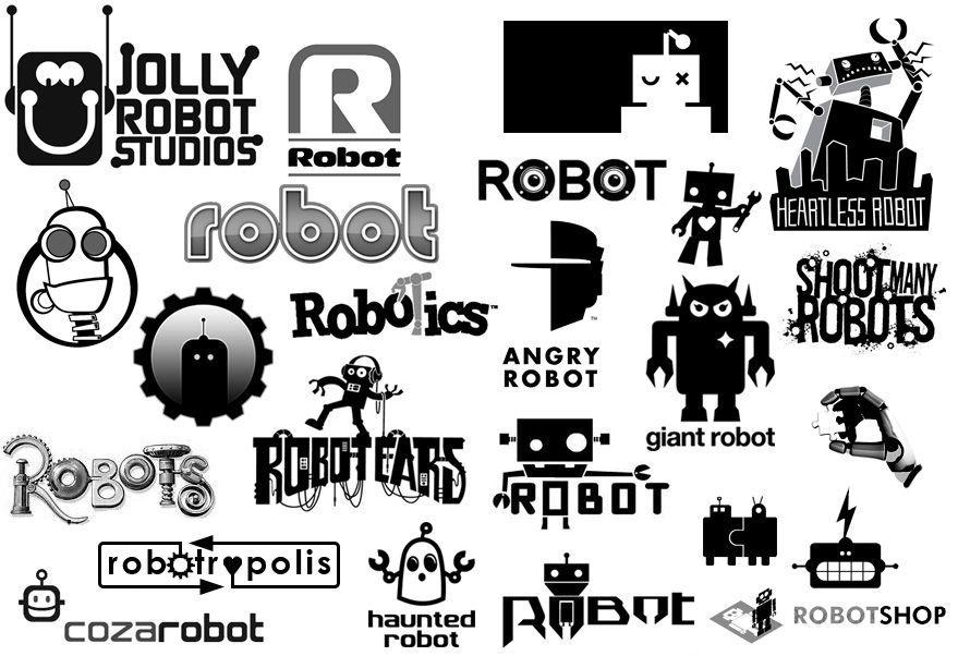 Black Robot Logo - robotics logo | ROBO