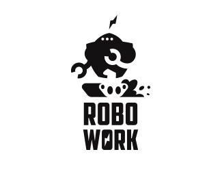 Robo Logo - Logopond - Logo, Brand & Identity Inspiration (ROBO WORK)