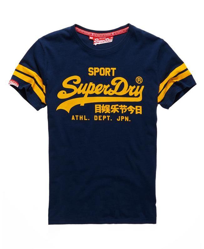 Leading Clothing and Accessories Retailer Logo - Superdry vintage logo sport t-shirt - superdry men t-shirts ...