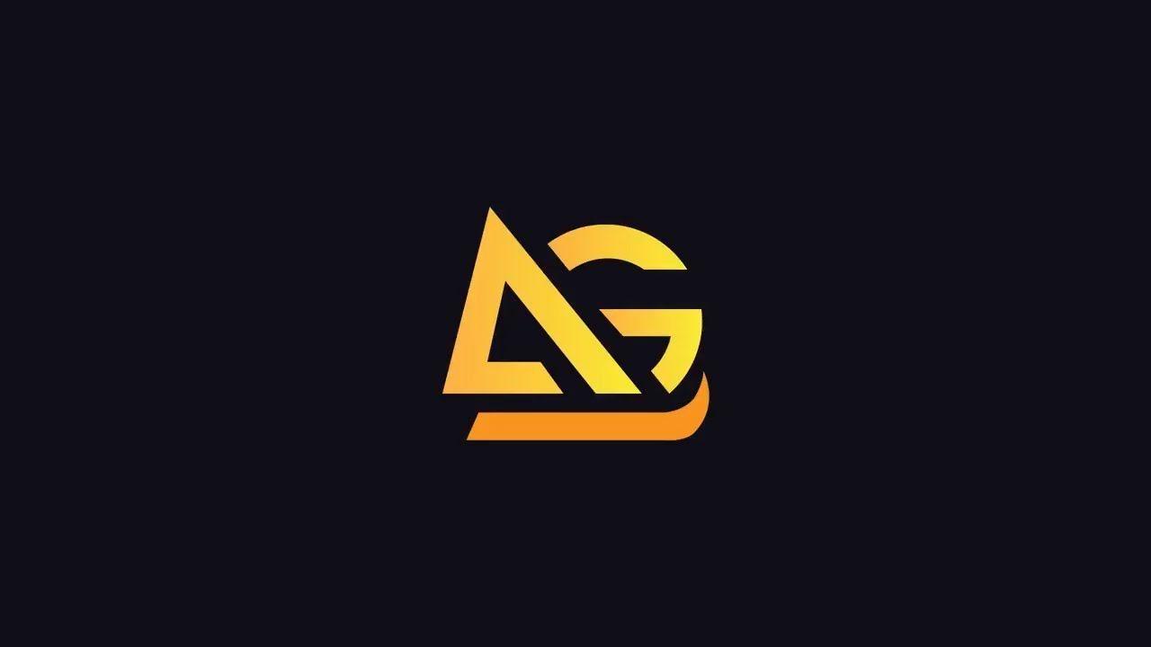 AG Logo - illustrator tutorial. AG logo design in adobe illustrator cc 2017