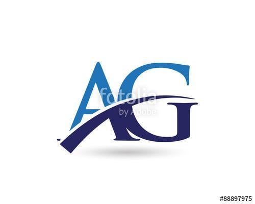 AG Logo - AG Logo Letter Swoosh Stock Image And Royalty Free Vector Files