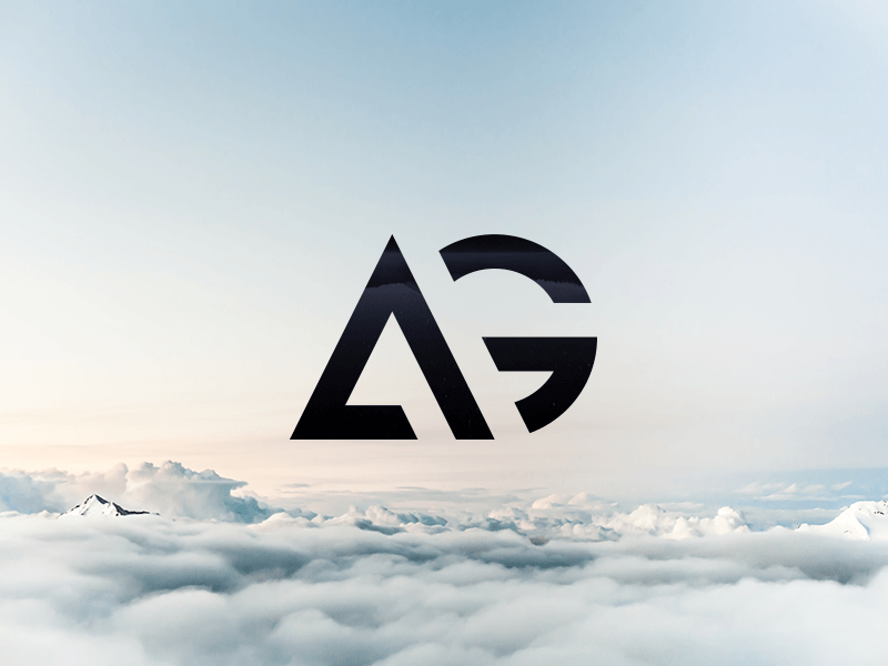 AG Logo - AG - The finished logo by Maxime Siméon | Dribbble | Dribbble