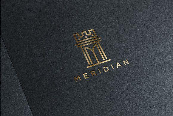 Gold M Logo - Letter M Crown Logo ~ Logo Templates ~ Creative Market