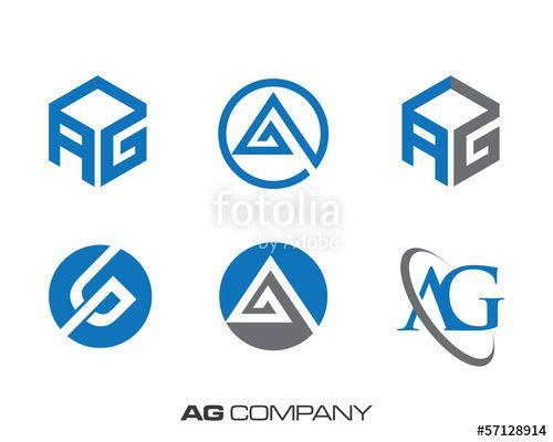 AG Logo - Logo Template AG Stock Image And Royalty Free Vector Files