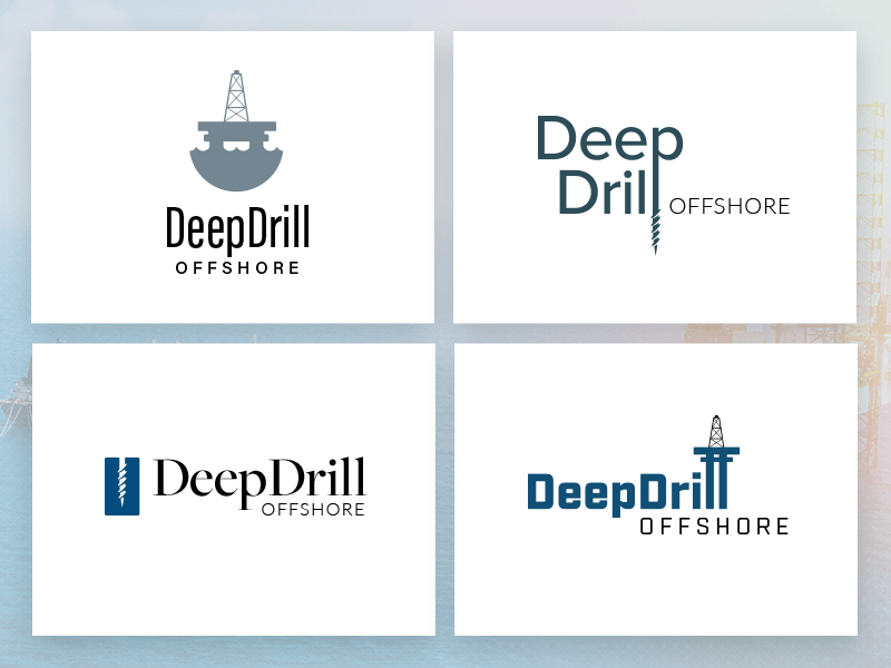 Drilling Company Logo - Offshore Drilling Company Logo Concepts by Molly McCarthy | Dribbble ...