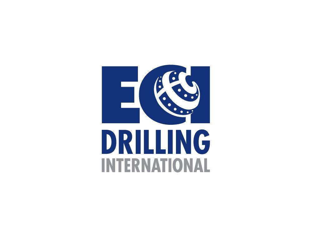 Drilling Company Logo - Logo Design for ECI Drilling International, NJ Logo Design