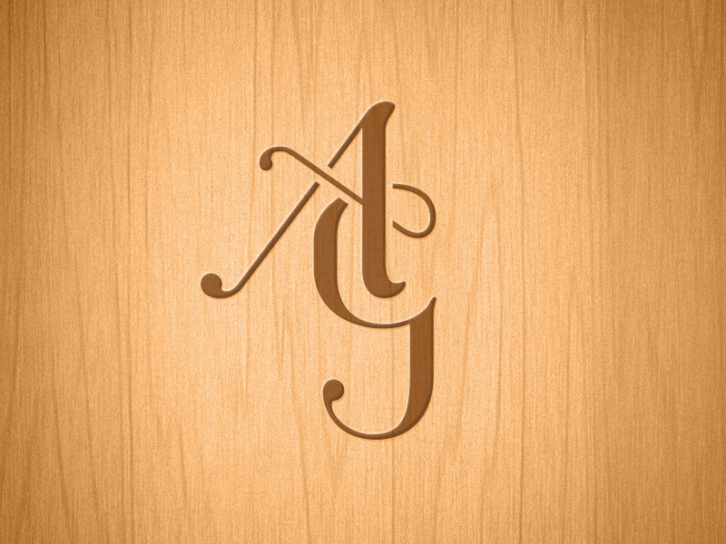 AG Logo - AG Instruments. Wedding Monogram Ideas. Logo design