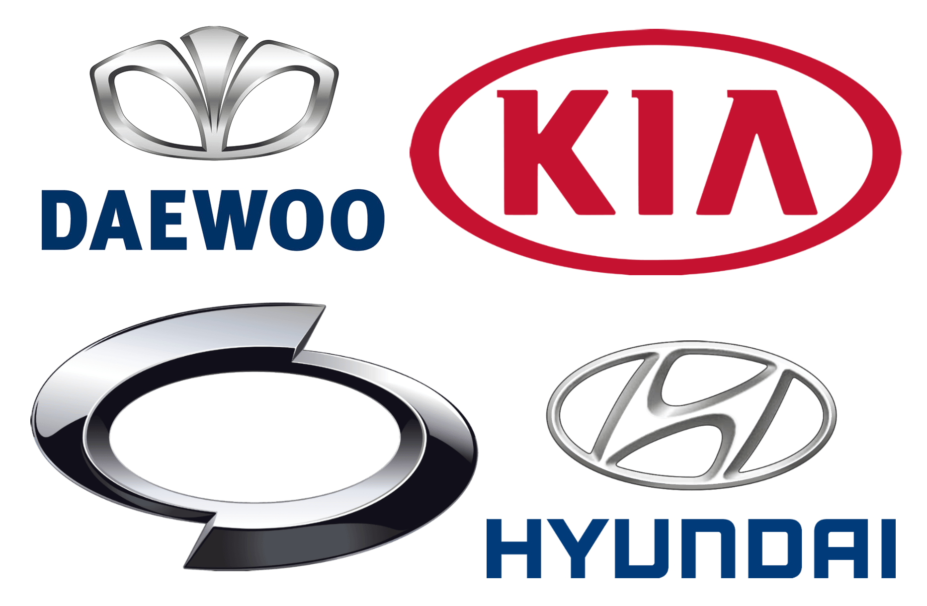 Red Korean Company Logo - Korean Car Brands, Companies and Manufacturers | Car Brand Names.com