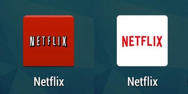 Old and New Netflix Logo - Netflix App Updated To v3.6 With A New Logo And Tweaked UI