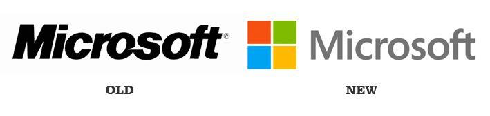 Old vs New Microsoft Logo - microsoft-logo-old-vs-new | Logos - Refresh/Redesign | Logos, Microsoft