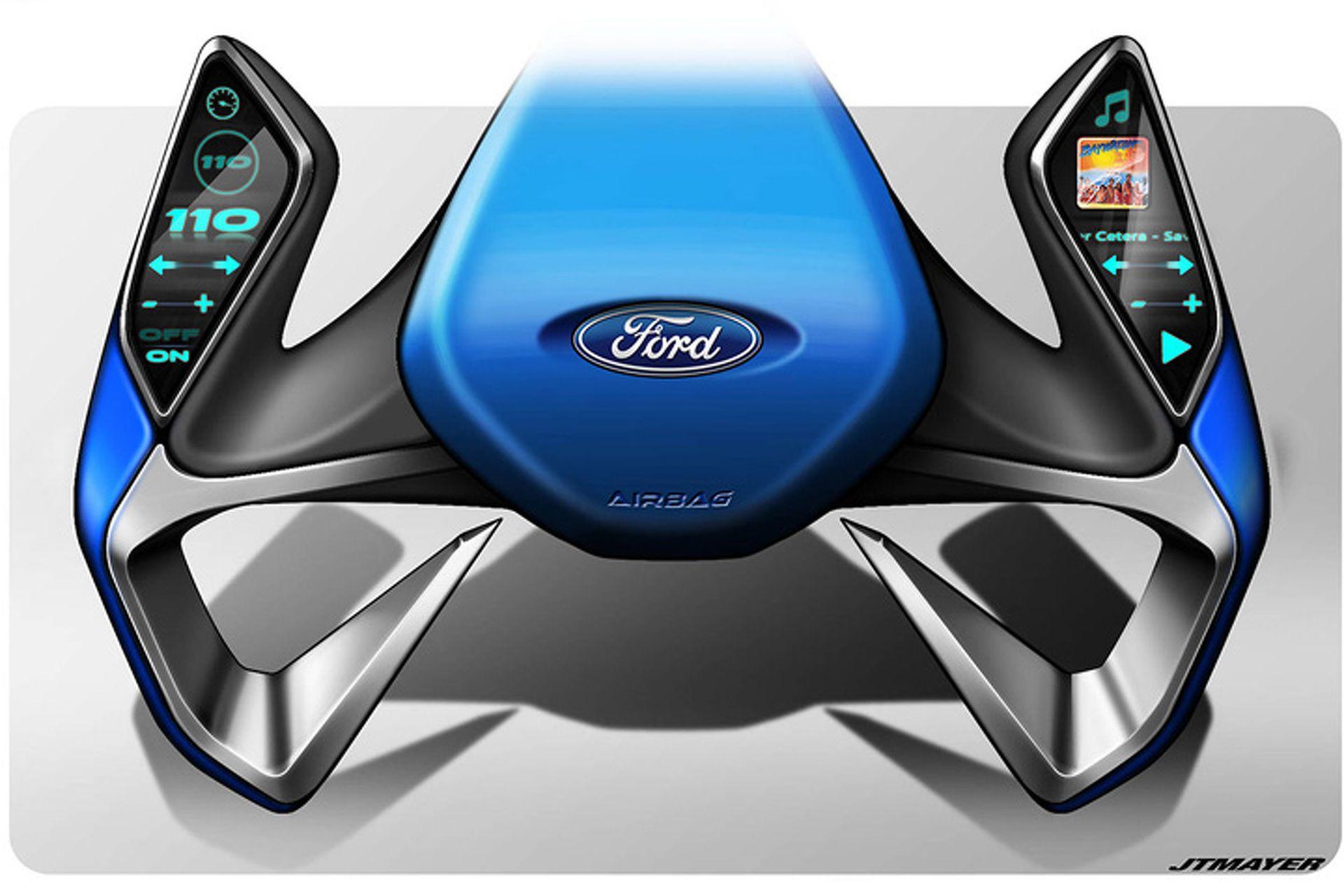 Future Ford Logo - This Could be the Ford Steering Wheel of the Future