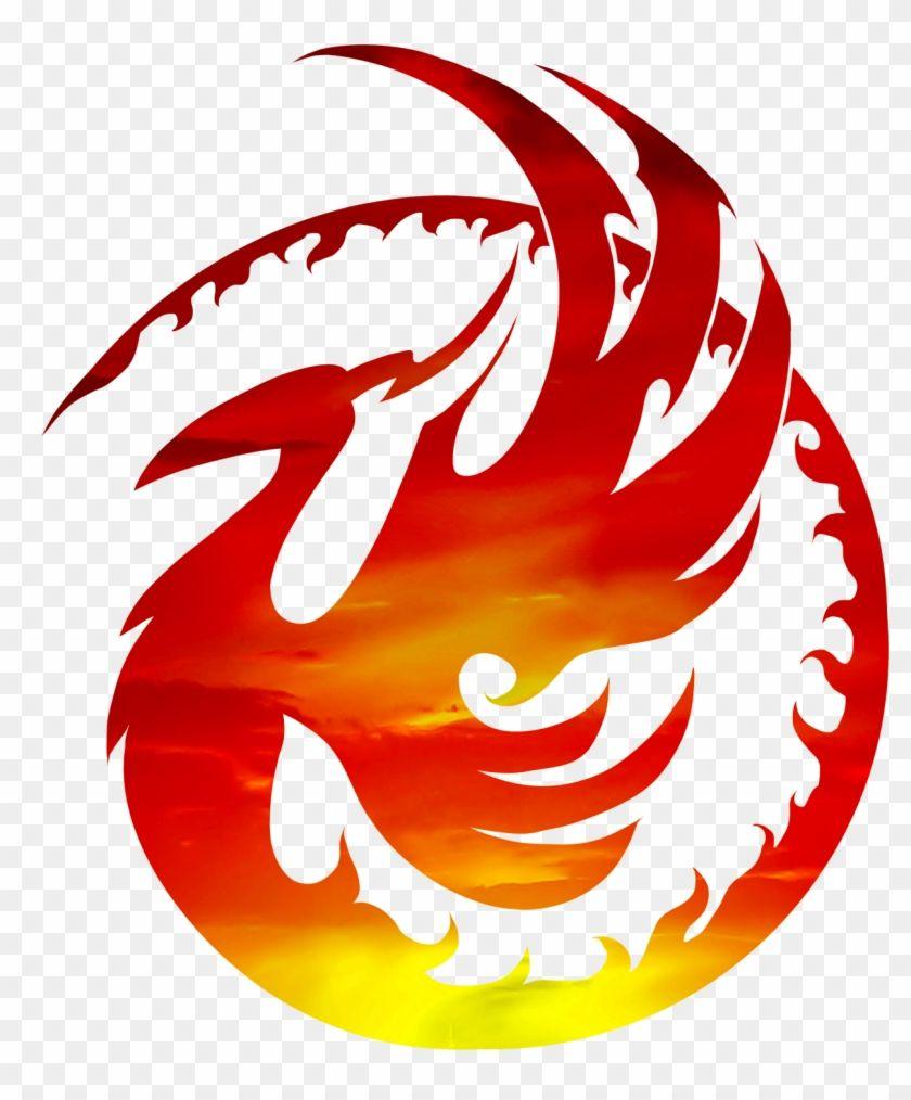 Red Phoenix Logo - Bird Logosjewelry - Phoenix Logo Transparent - Free Transparent PNG ...