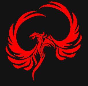 Red Phoenix Logo - Black Phoenix Logo Gifts on Zazzle
