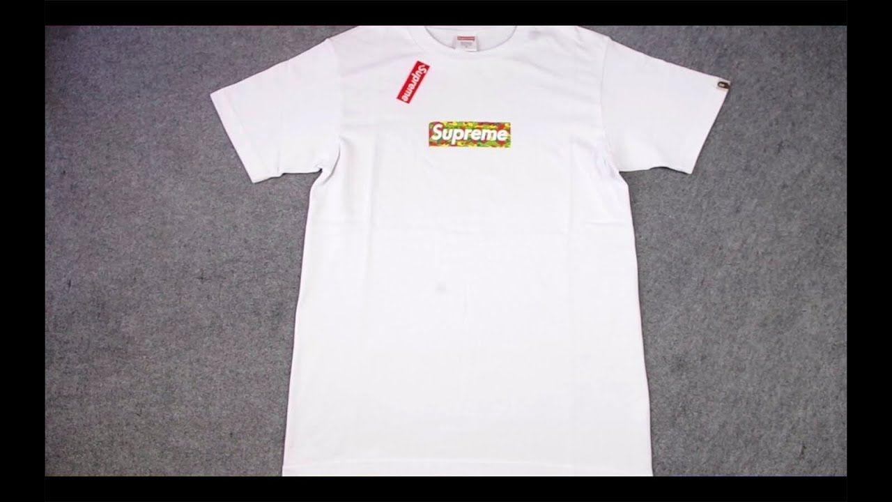 BAPE X Supreme Box Logo - UNHS] Union House 2002 Supreme x Bape Box Logo Tee White T-Shirt ...