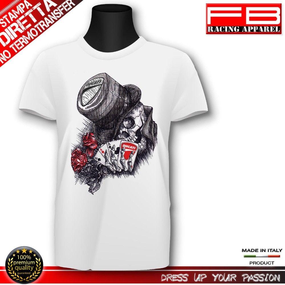 Italian Motorcycle Logo - 2018 Hot Sale 100% cotton T Shirt Maglietta italian motorcycle Art ...