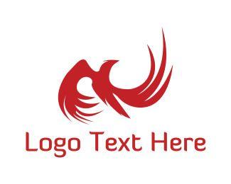 Red Phoenix Logo - Logo Maker - Customize this 