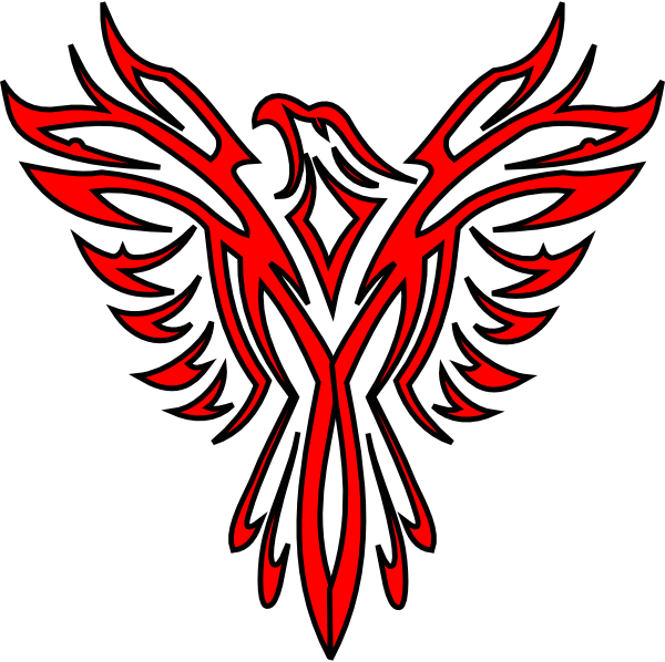 Red Phoenix Logo - Red Phoenix Clip Art at Clker.com - vector clip art online, royalty ...