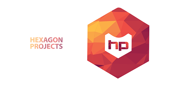 Red Hexagon Logo - Hexagon Projects LTD Logo Branding