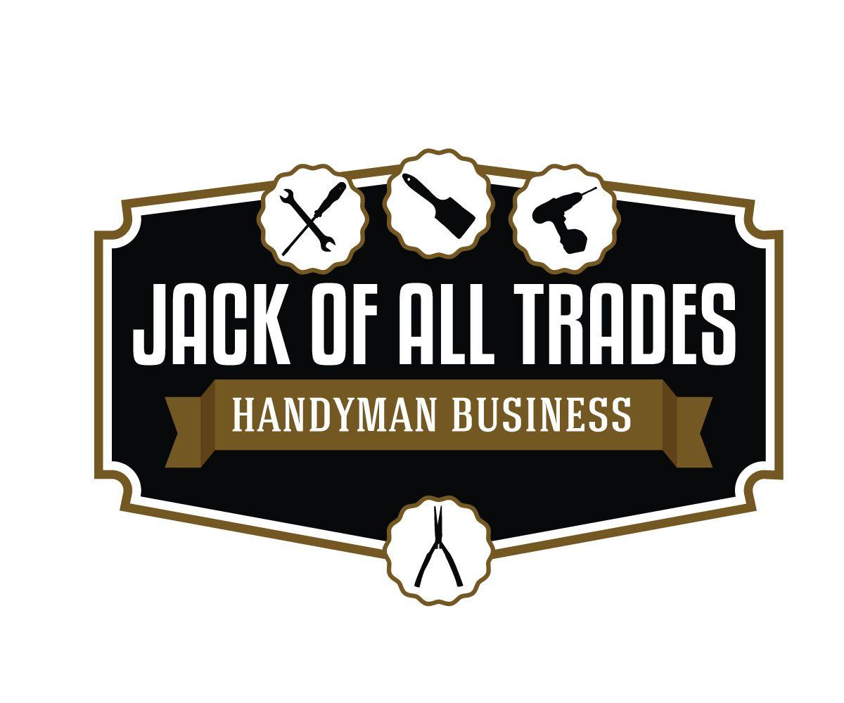 Handyman Logo - Masculine, Playful, Handyman Logo Design for Jack of All Trades by ...