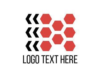 Red Hexagon Logo - Hexagon Logo Designs | Make An Hexagon Logo | Page 6 | BrandCrowd